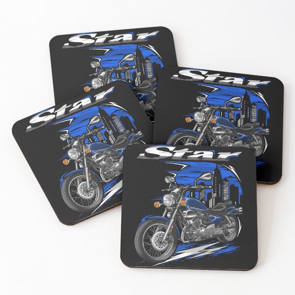 Item preview, Yamaha V-Star 250 2013 (Purplish Metallic Blue) for Motorcycle Riders designed and sold by MotoApparelHub.