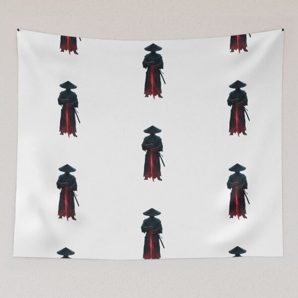 Item preview, Faceless Samurai with Red Katana designed and sold by DreamsMRC.