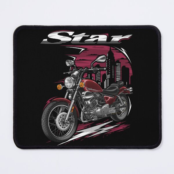 Item preview, Yamaha V-Star 250 2014 (Deep Metallic Red) for Motorcycle Riders designed and sold by MotoApparelHub.