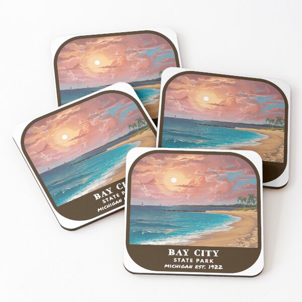 Item preview, Vintage Bay City State Park (Michigan) designed and sold by RabbitK.