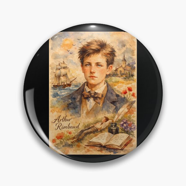 Item preview, Arthur Rimbaud designed and sold by Sarcastic designs.