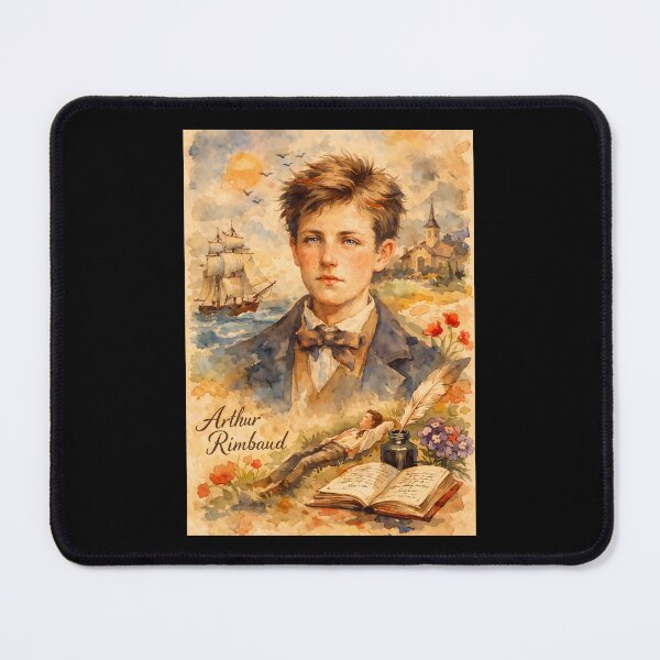 Item preview, Arthur Rimbaud designed and sold by Sarcastic designs.