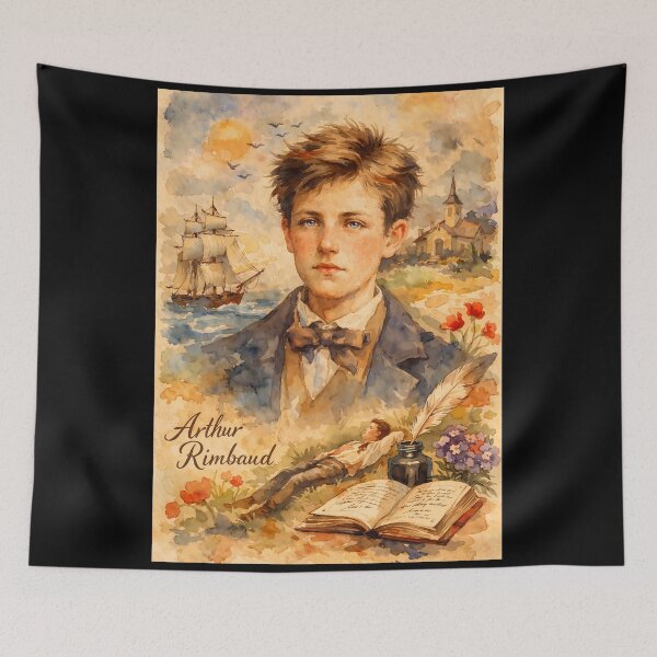 Item preview, Arthur Rimbaud designed and sold by Sarcastic designs.
