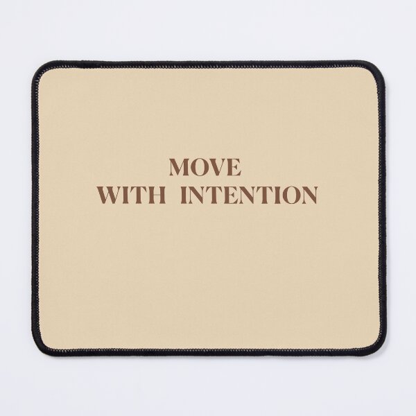Item preview, Move with Intention! - brown designed and sold by Feldymerch.