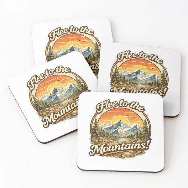 Item preview, Flee to the Mountains! designed and sold by Avancal-Indy.