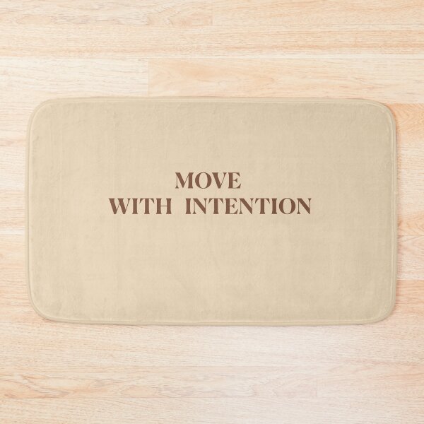 Item preview, Move with Intention! - brown designed and sold by Feldymerch.
