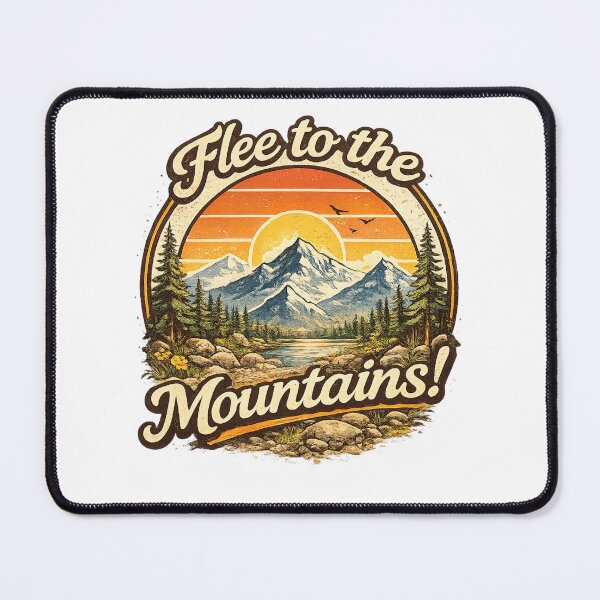 Item preview, Flee to the Mountains! designed and sold by Avancal-Indy.