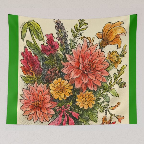 Aperçu de l'œuvre Fleurs fraîches créée et vendue par Juzzy72.