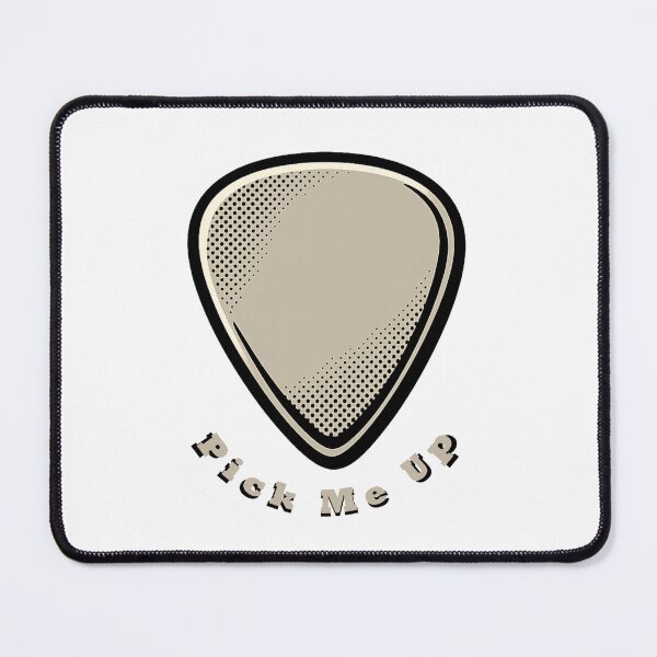 Item preview, Pick Me Up - Guitar Pick Retro Design designed and sold by SouthVibeDesign.
