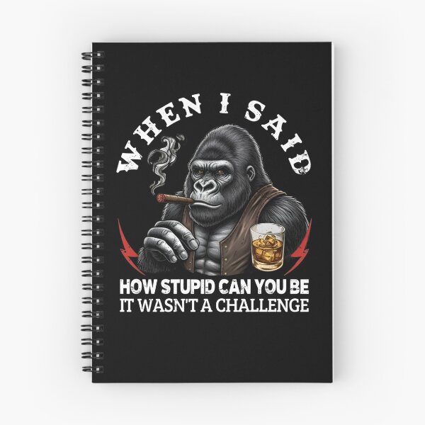 Item preview, When I Said How Stupid Can You Be It Wasn't Funny Monkey designed and sold by VGAfanatic.