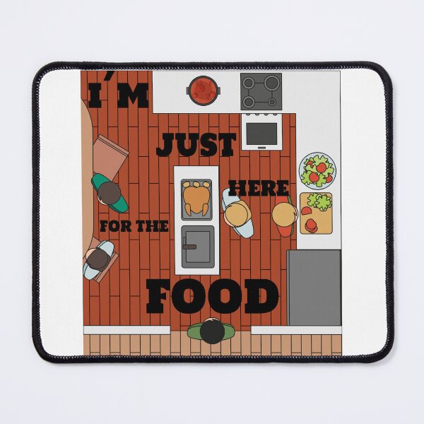 Item preview, I´M HERE JUST FOR THE FOOD designed and sold by ARQ-BRENDS.