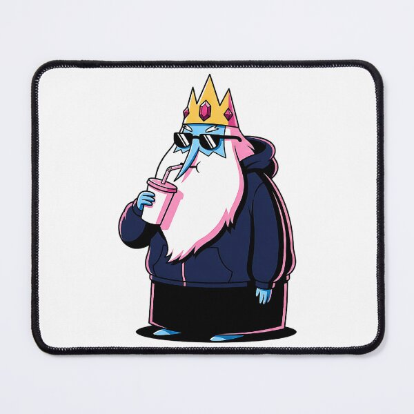 Item preview, Cool Cartoon Ice King Drinking Juice designed and sold by ThreadAuraES.