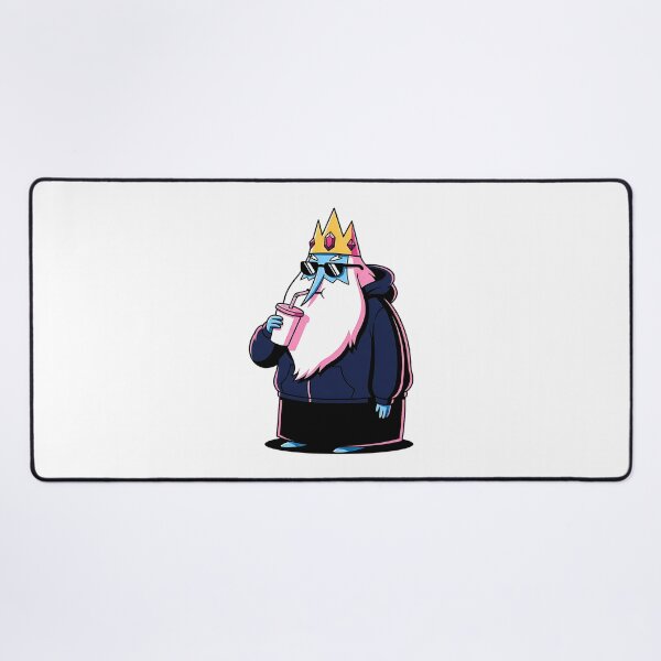 Item preview, Cool Cartoon Ice King Drinking Juice designed and sold by ThreadAuraES.