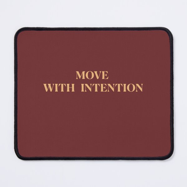 Item preview, Move with Intention! - light brown designed and sold by Feldymerch.