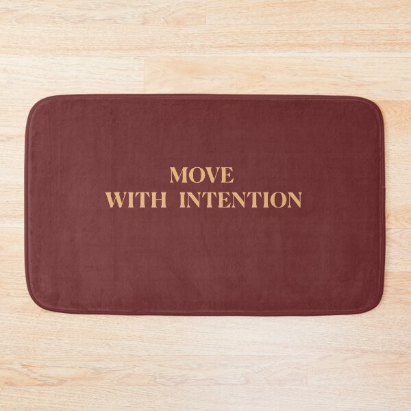 Item preview, Move with Intention! - light brown designed and sold by Feldymerch.