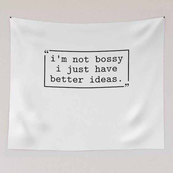 Item preview, I'm Not Bossy I Just Have Better Ideas Funny Bossy Women Mom Gift designed and sold by gunaone-design.