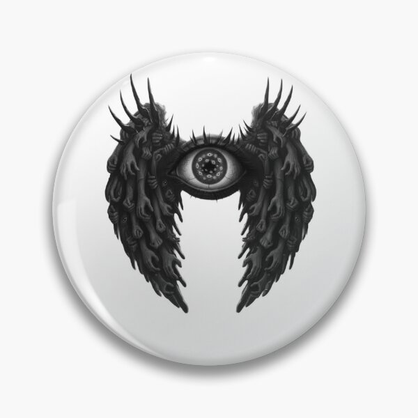 Item preview, Biblically Accurate Angel Eye - Seraphim Art designed and sold by Black Ink Visions.
