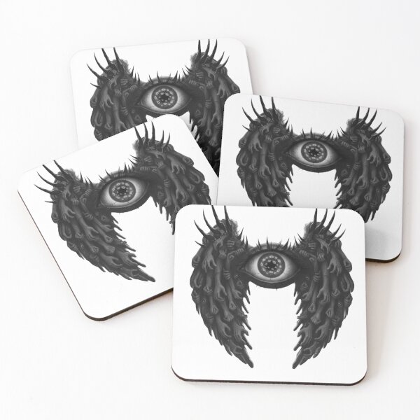 Item preview, Biblically Accurate Angel Eye - Seraphim Art designed and sold by Black Ink Visions.