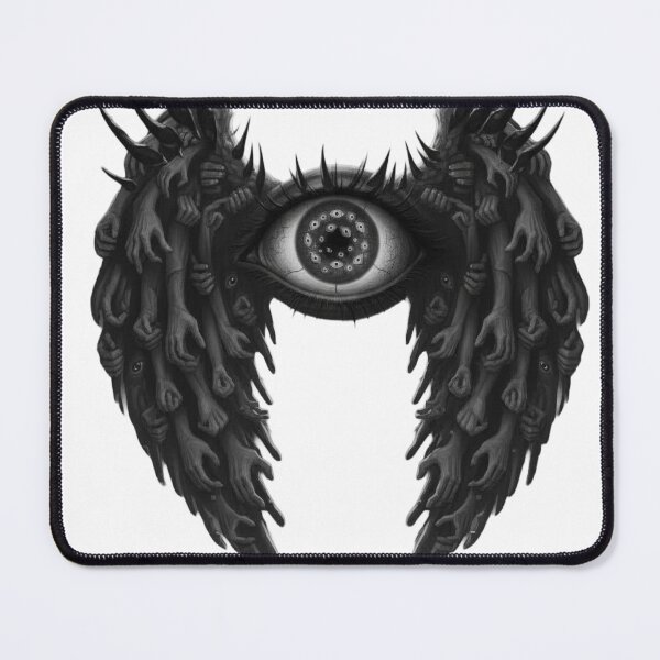 Item preview, Biblically Accurate Angel Eye - Seraphim Art designed and sold by Black Ink Visions.