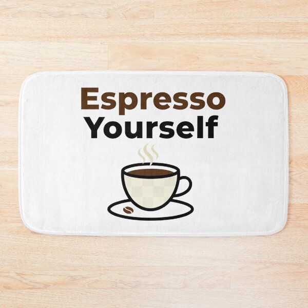 Item preview, Espresso Yourself Funny Coffee Pun T-Shirt Gift designed and sold by DreamsMRC.