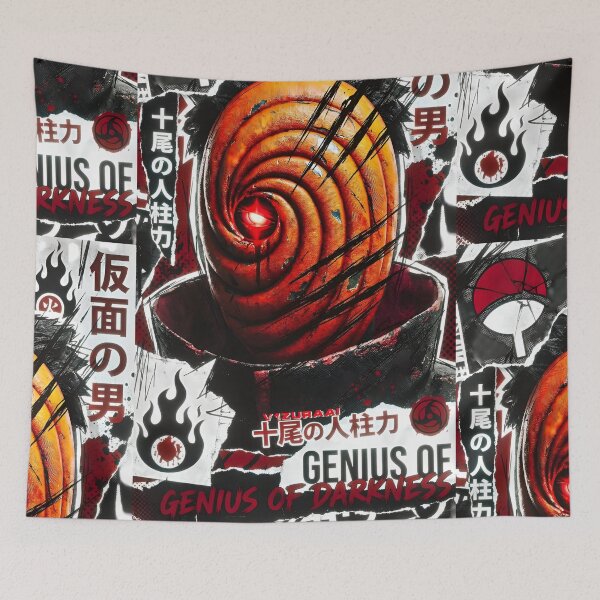 Item preview, Genius of Darkness – Spiral Mask Anime Villain Art designed and sold by Dyan4.