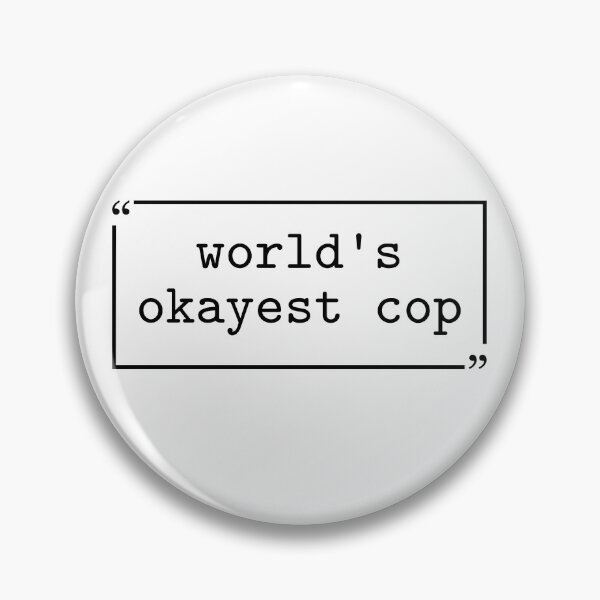 Item preview, World's Okayest Cop Police Officer Funny Cop Law Enforcement designed and sold by gunaone-design.