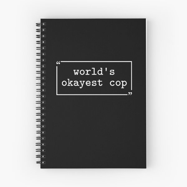 Item preview, World's Okayest Cop Police Officer Funny Cop Law Enforcement designed and sold by gunaone-design.