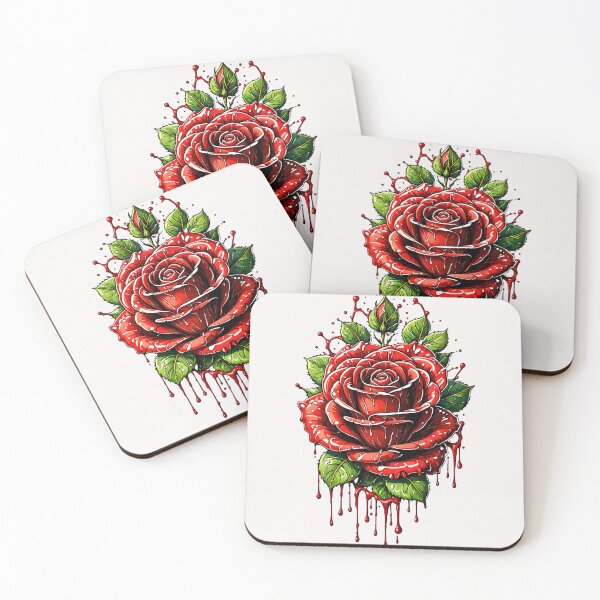 Item preview, Edgy Red Rose designed and sold by Micsika.