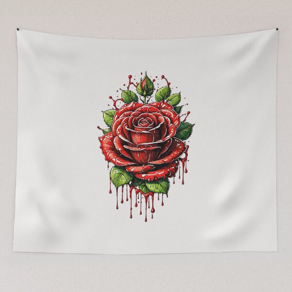Item preview, Edgy Red Rose designed and sold by Micsika.