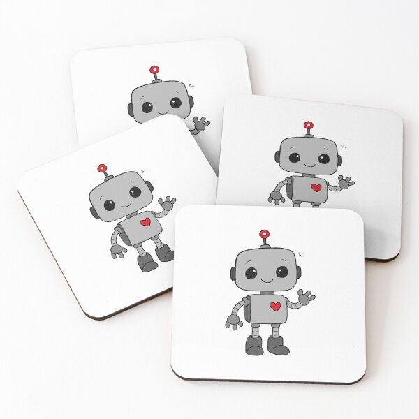 Item preview, cute robot designed and sold by saacstix.