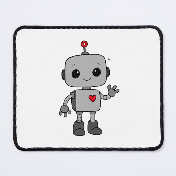 Item preview, cute robot designed and sold by saacstix.