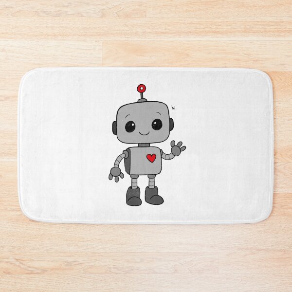 Item preview, cute robot designed and sold by saacstix.