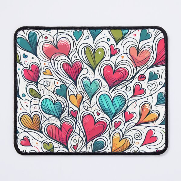 Item preview, Colorful Heart Bouquet of Love and Joy designed and sold by Joyfulfabric.