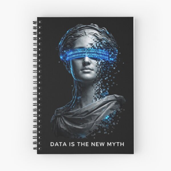 Item preview, Data Goddess – Futuristic Classical Art designed and sold by Antik by Schulz.