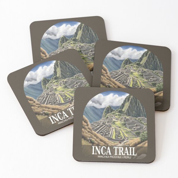 Item preview, Peru Machu Picchu Inca Trail Hiking Art designed and sold by wildexperience.