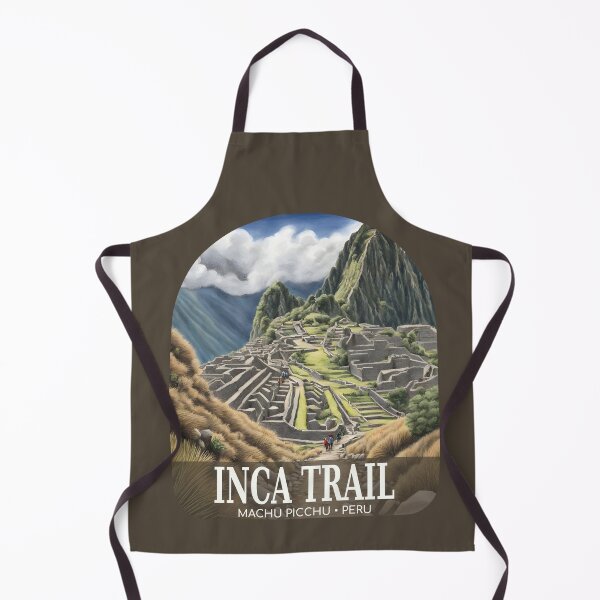 Item preview, Peru Machu Picchu Inca Trail Hiking Art designed and sold by wildexperience.