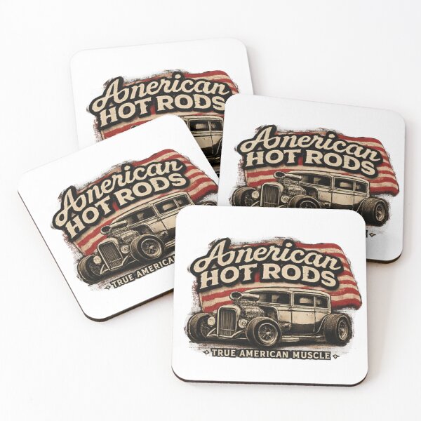 Item preview, Vintage Ford Model A Hot Rod – Classic American Muscle Car Art designed and sold by vibrant1502.