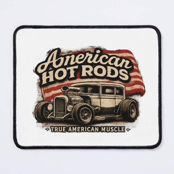 Item preview, Vintage Ford Model A Hot Rod – Classic American Muscle Car Art designed and sold by vibrant1502.