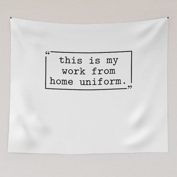 Item preview, This is My Work From Home Uniform Funny Work Remote Worker designed and sold by gunaone-design.