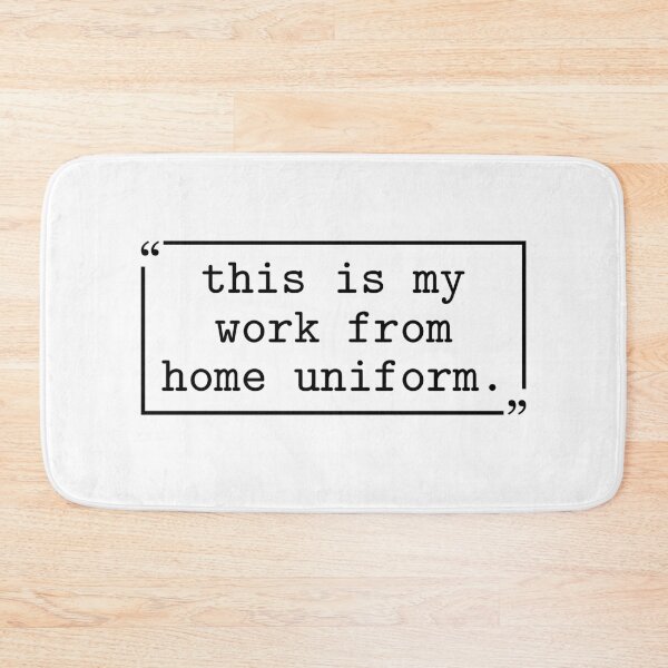 Item preview, This is My Work From Home Uniform Funny Work Remote Worker designed and sold by gunaone-design.