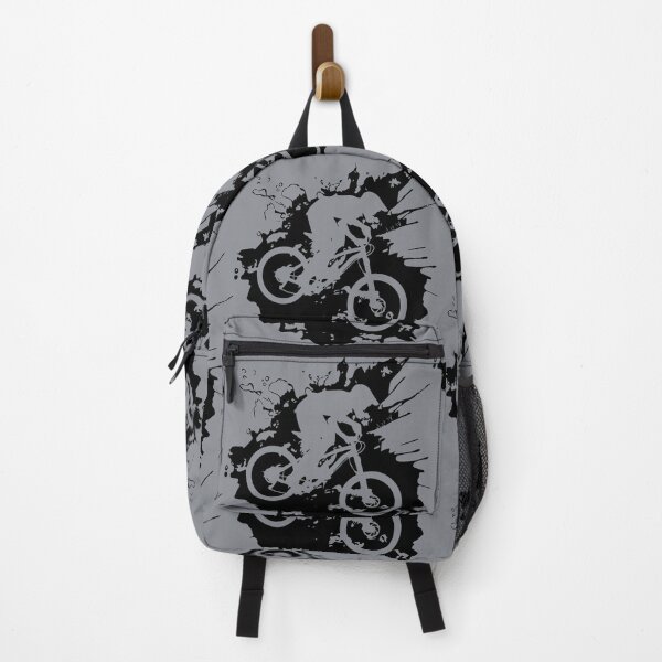 Item preview, Mountain Bike Action Splash (Dynamic Cycling Silhouette) designed and sold by RiseAgainArt.