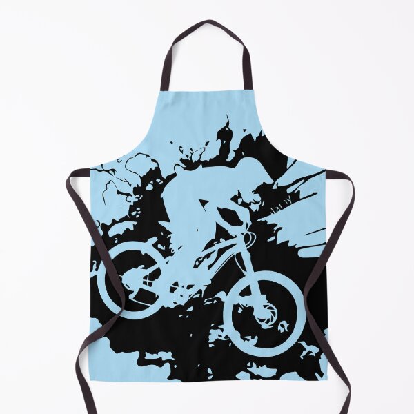 Item preview, Mountain Bike Action Splash (Dynamic Cycling Silhouette) designed and sold by RiseAgainArt.