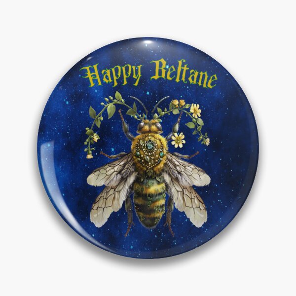 Item preview, Beltane Star Bee — Pollinator of Spring Magic designed and sold by MysticOzzy.