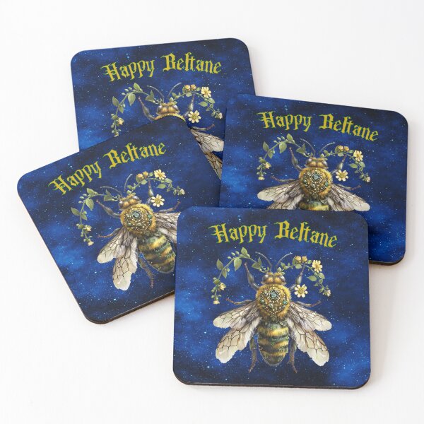 Item preview, Beltane Star Bee — Pollinator of Spring Magic designed and sold by MysticOzzy.