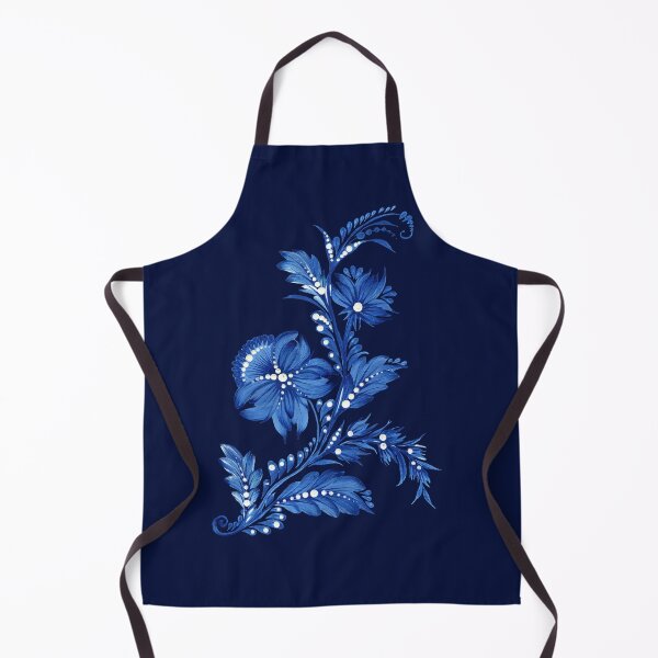 Item preview, Blue flowers Branch, Ukraine art, Petrykivka style, author's drawing, blue branch designed and sold by Sunflower-7.