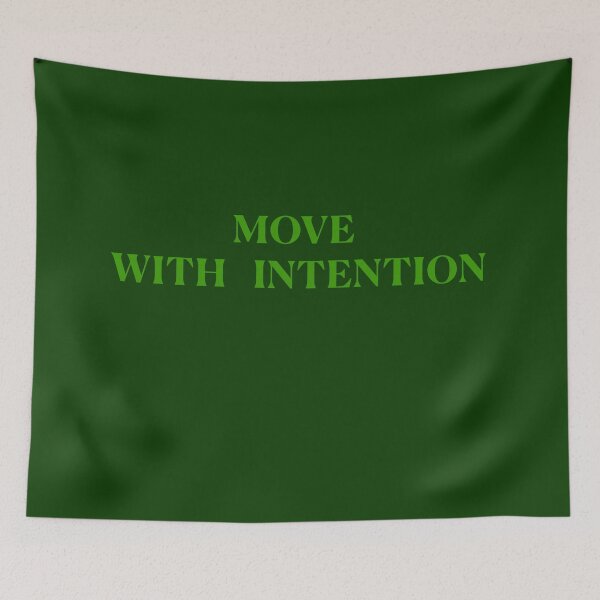 Item preview, Move with Intention! - green designed and sold by Feldymerch.