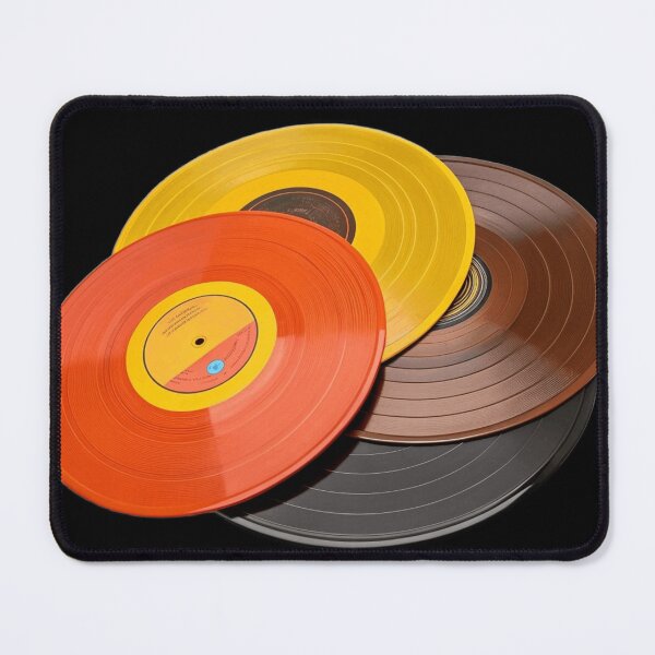 Item preview, Retro Vinyl Records Stack - 70s Music Nostalgia designed and sold by Retro Mood Co.