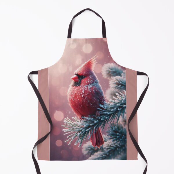 Item preview, red cardinal in the snow designed and sold by Zelda50.