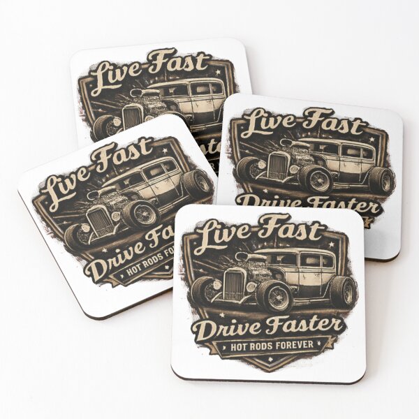 Item preview, American Hot Rod Legend – Vintage Ford Sedan Tribute Design designed and sold by vibrant1502.