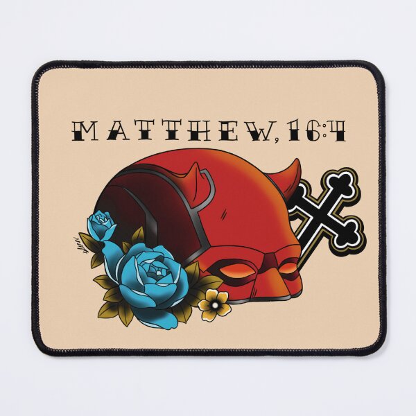 Item preview, Daredevil Mask Tattoo designed and sold by gprier.